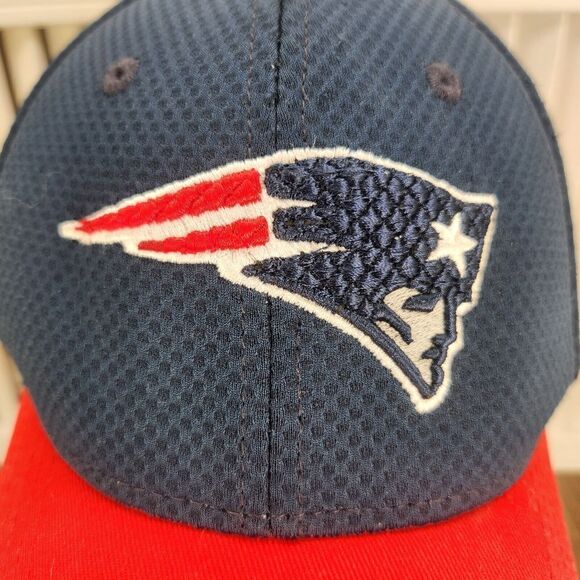 New England Patriots Youth Hat Cap Snapback Blue Red Team Apparel NFL Sport Logo - Picture 3 of 11